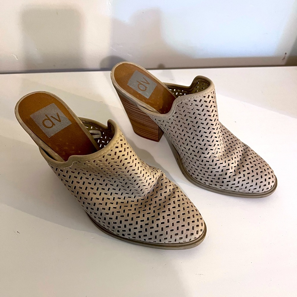 Taupe Mules